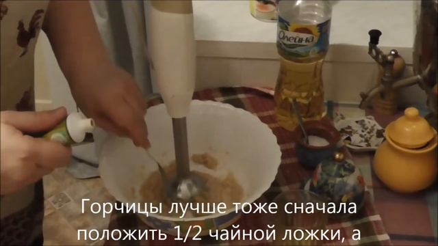 Рецепт постного майонеза