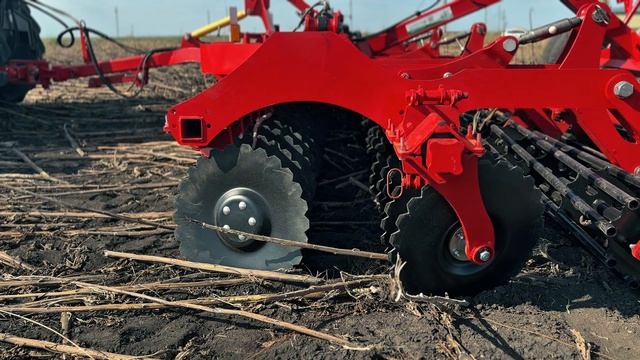 Испытания агрегата дискового АДТ-75 ГК ТЕХМАШ проведенная нашим партнером ООО АгроТехника