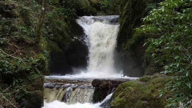 Водопад в Германии - 102 секунды полной перезагрузки