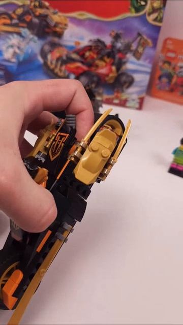 LEGO NINJAGO Комбинированные транспортные средства Кая и Коула 71864 394 детали Обзор