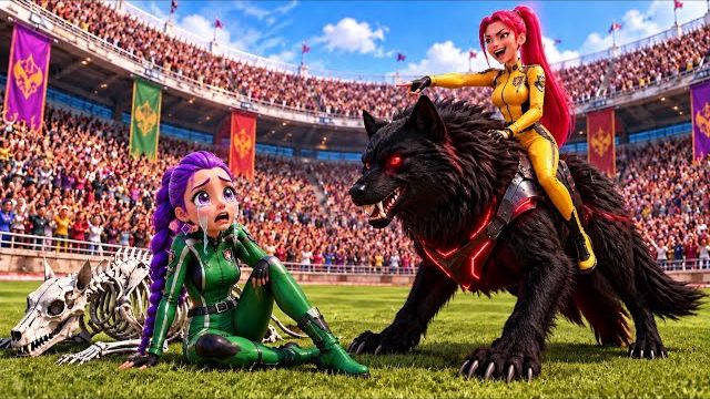 Рубиновая семейка ПРОТИВ Алмазной семейки:  ВОЗВРАЩЕНИЕ ВОЛКА РУМИ! - KPOP Охотники на демонов