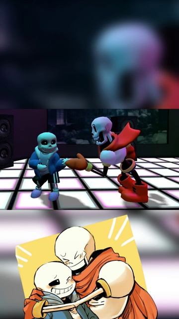 Let's Groove - Sans X Papurys (Meme Dance) #letsgroove #groove     #undertale #sans  #papyrus  #санс