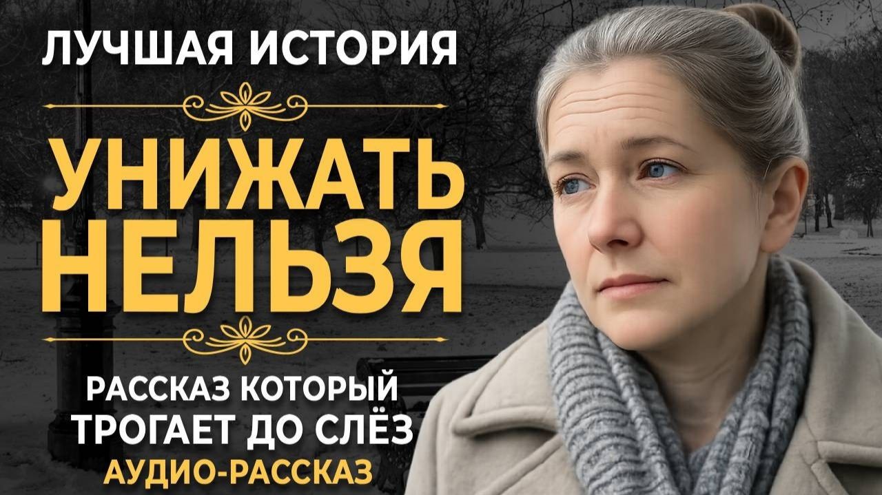 УНИЖАТЬ НЕЛЬЗЯ  Рассказ который трогает до глубины души. Очень сильная история  Аудио рассказ