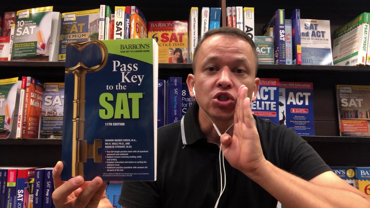 Обзор книги Barrons Pass Key to the SAT  Подготовка к SAT самостоятельно