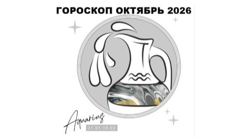 ВОДОЛЕЙ - ГОРОСКОП НА ОКТЯБРЬ 2026  AQUARIUS - HOROSCOPE FOR OCTOBER 2026 астропрогноз водолей