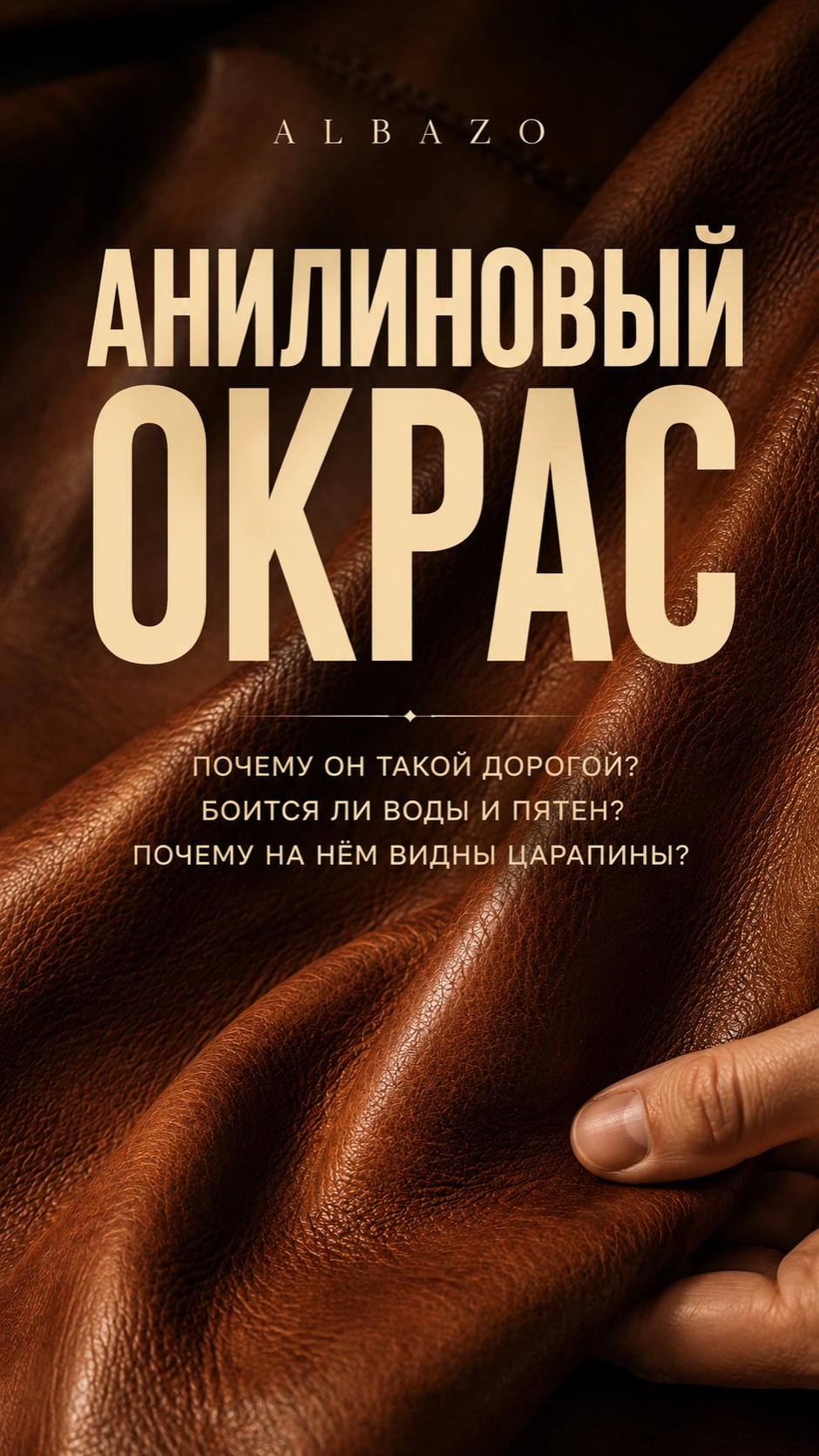 Анилиновый окрас