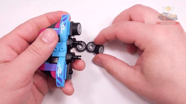 LEGO Speed Champions Космический корабль 30734 56 деталей Альтернативная сборка для Mini F1 ACAD