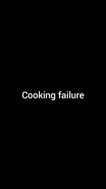 Кухонные неудачники