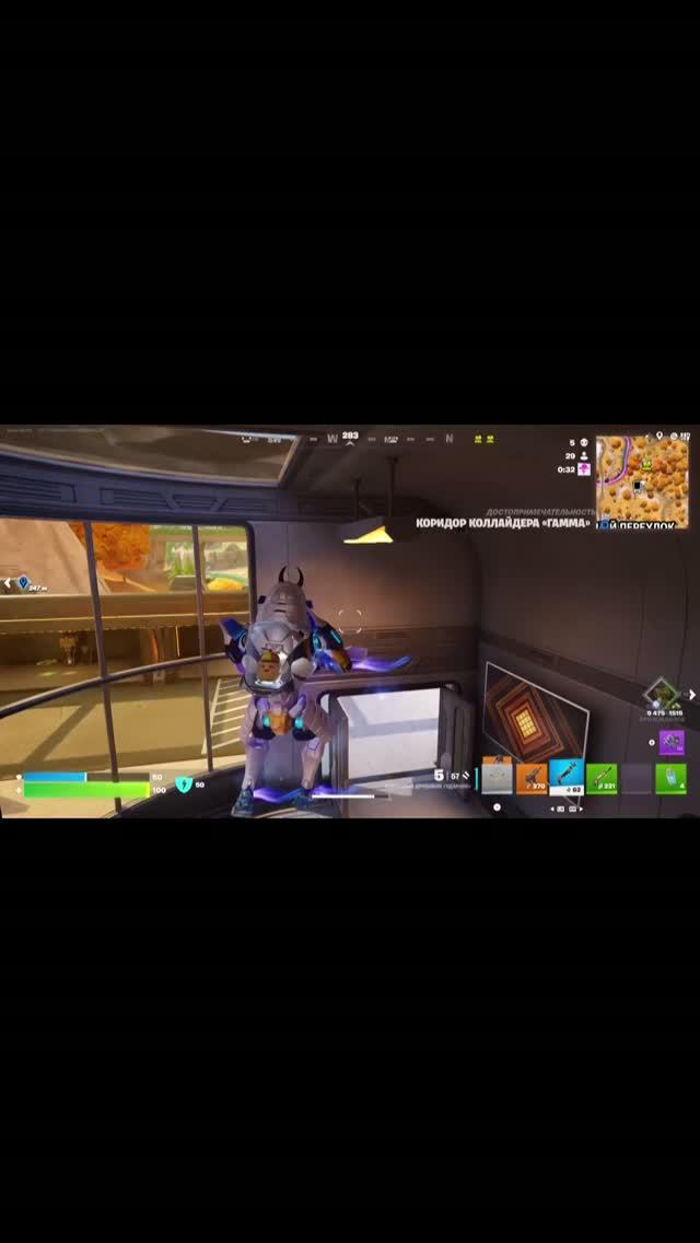 Fortnite Battle Royale! Зеленый плащ