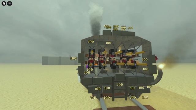 СУПЕР ЗАЩИТА против ТЕСЛЫ в игре Мертвые рельсы роблокс | Dead Rails Roblox | Поезд бандитов