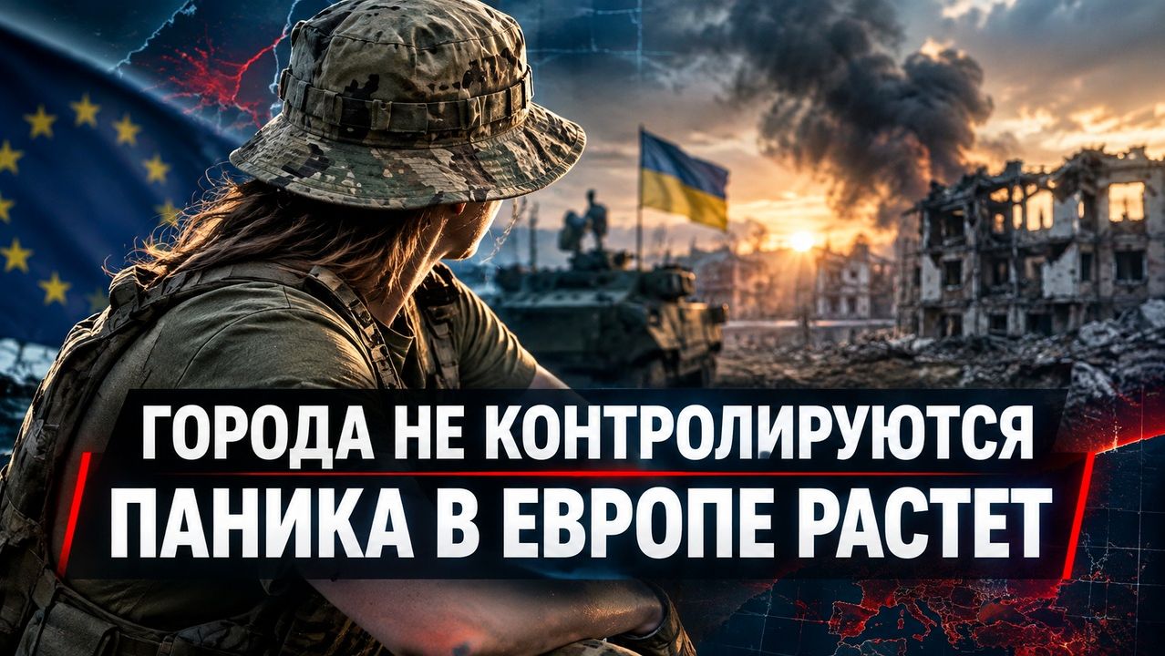 СВО ГЛАВНОЕ ЗА СУТКИ ПОРАЖЕНИЕ УКРАИНЫ ВЫЗЫВАЕТ ПАНИКУ В ЕВРОПЕ