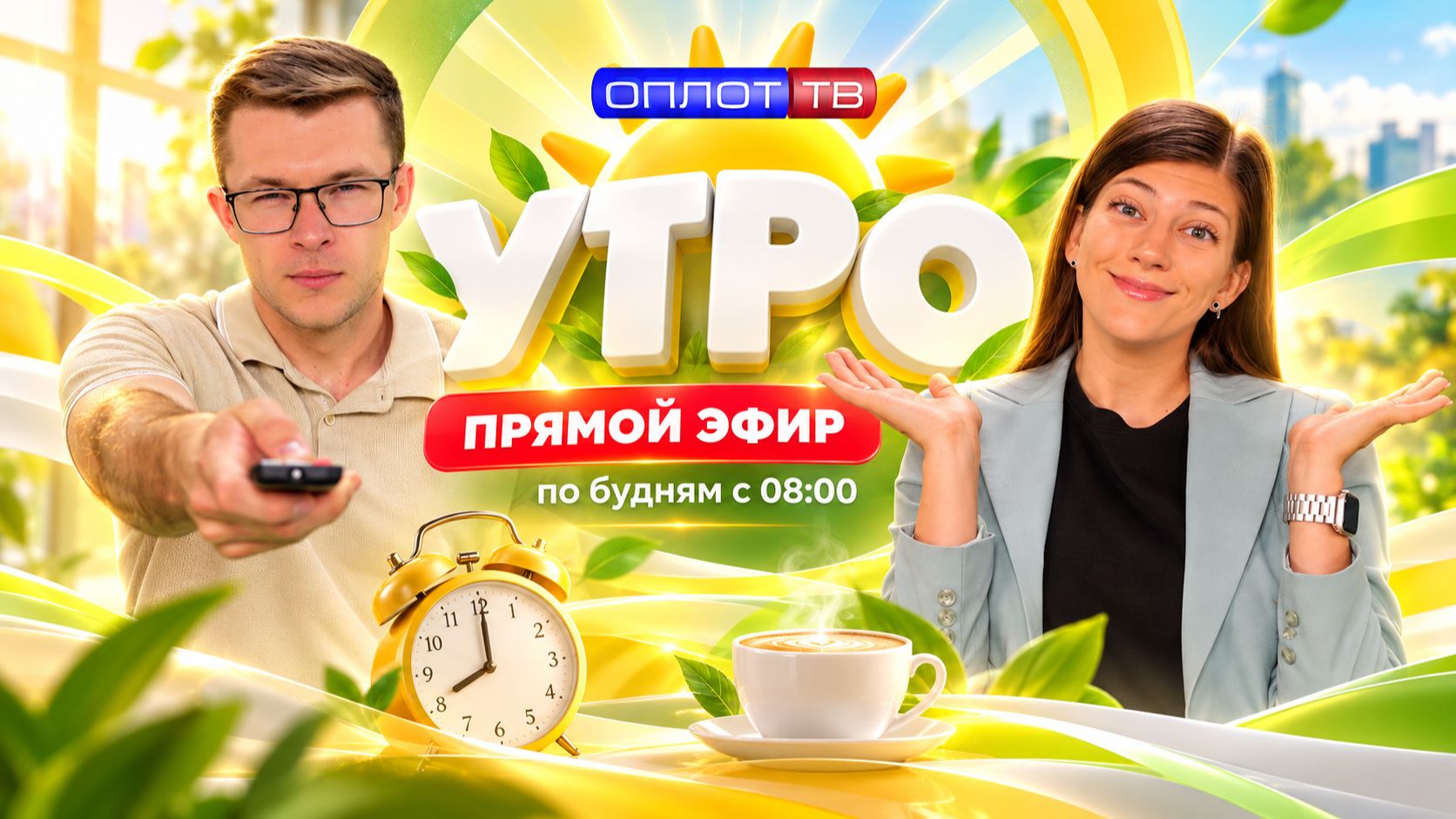 ПРЯМОЙ ЭФИР. Утро на Оплот ТВ. 28.09.2026г.