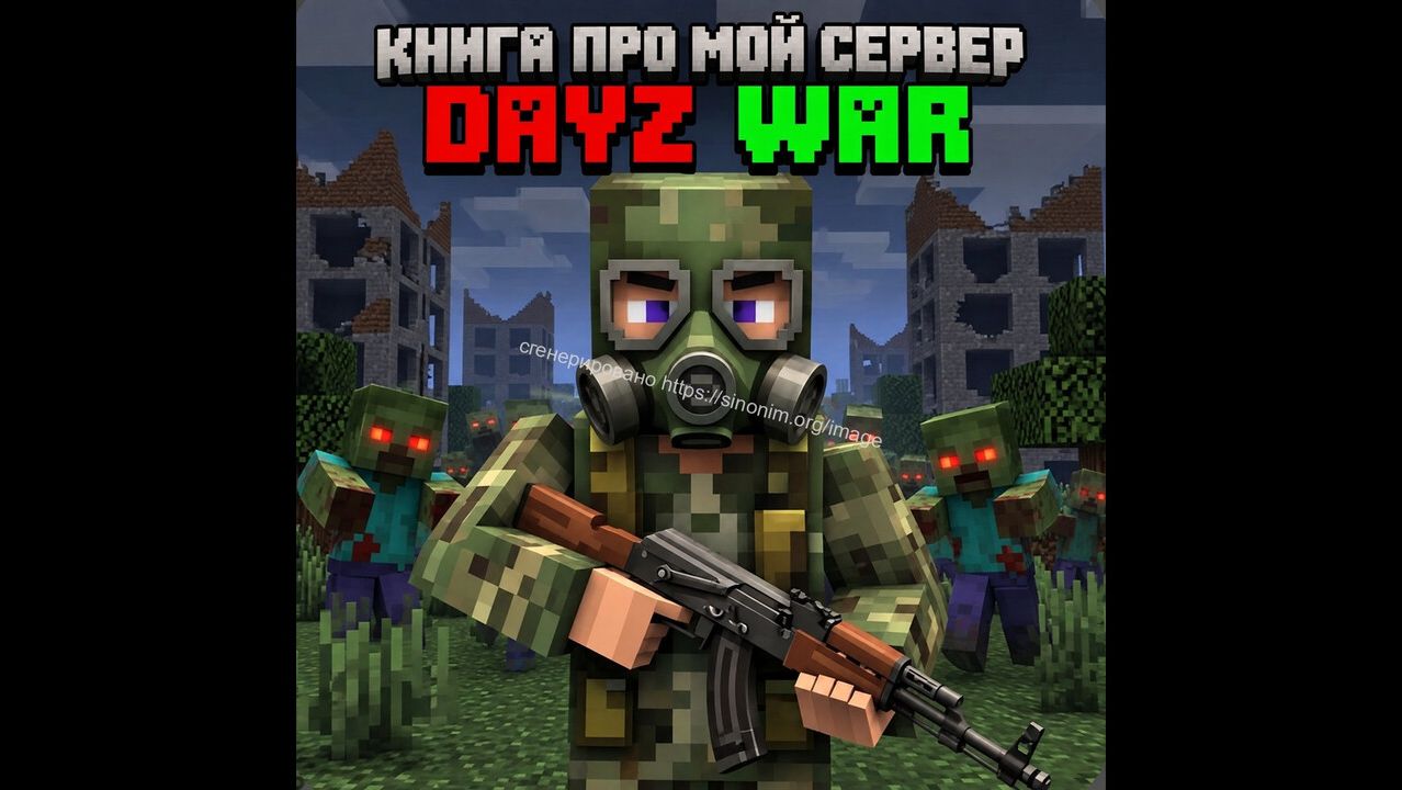 книга про мой зомби сервер майнкрафт