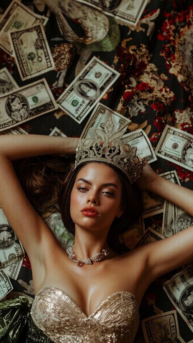 На тебе денег  на тебе денег! 