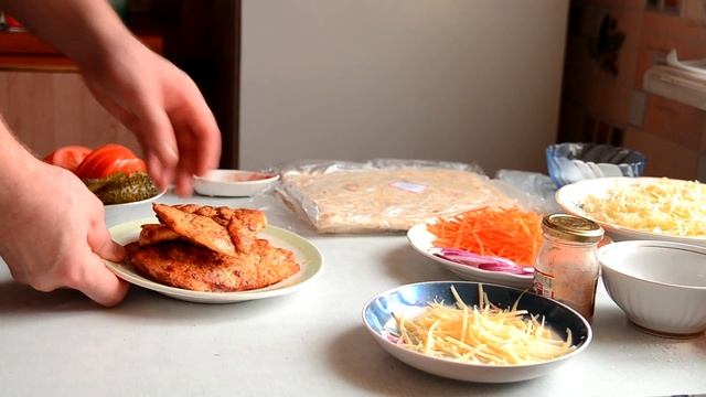 Домашняя шаурма пошаговый рецепт