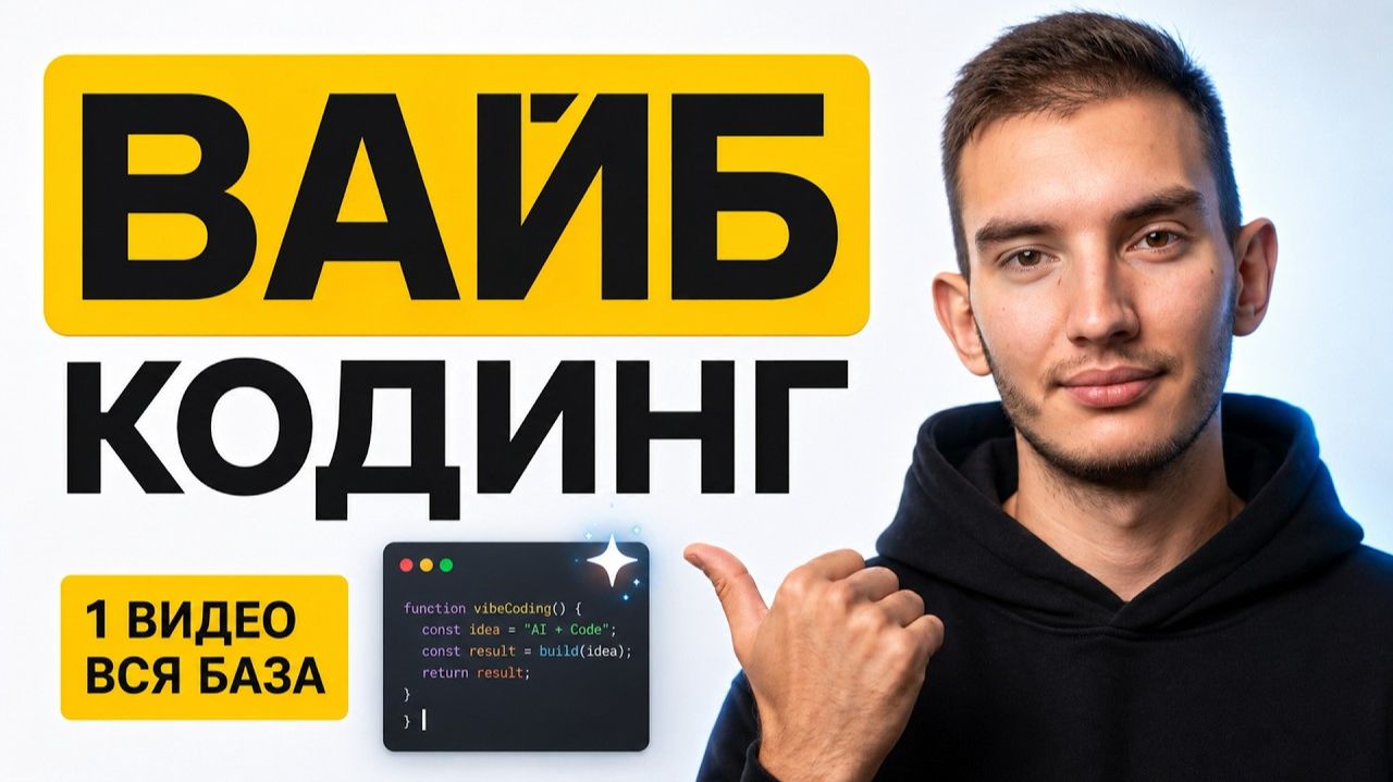 Всё что нужно знать про вайбкодинг за 20 минут