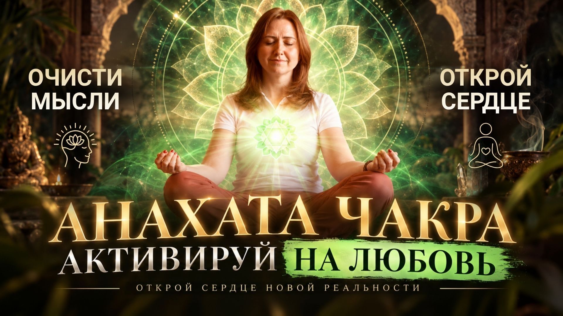 Энергопрактика Анахата: очистить мысли и любовь к себе за 25 минут
