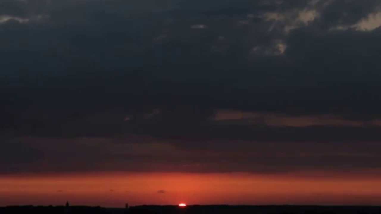 Летний закат.