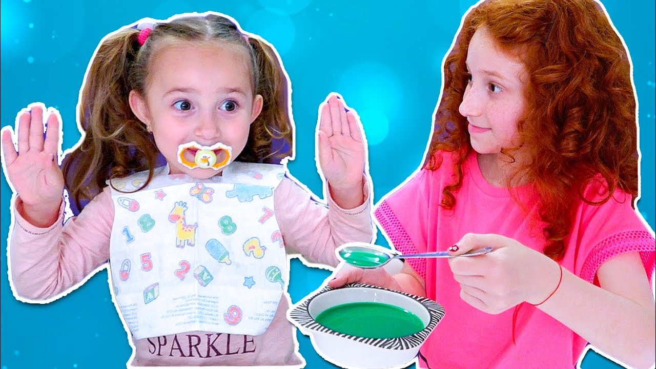  Патрисия КАК НЯНЯ для БЕАТРИС  PATRICIA pretend play a nanny  СКЕТЧ