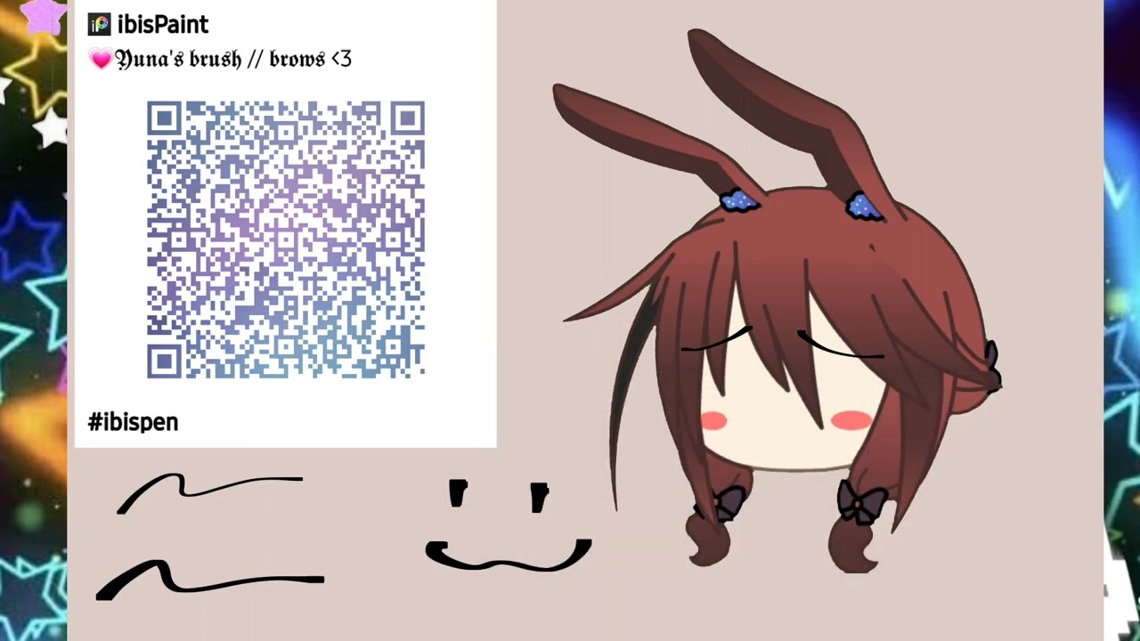 Я создала кисть!!:3  ibis Paint X  кисти