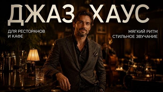 Джаз-Хаус  Jazz House для ресторана и кафе  Музыка для ресторана и кафе Комузыка 2026