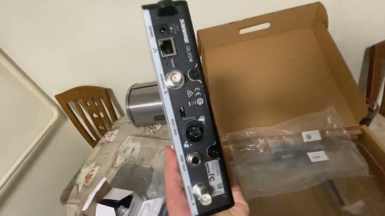Shure Qlxd24 Beta 87a распаковка, обзор