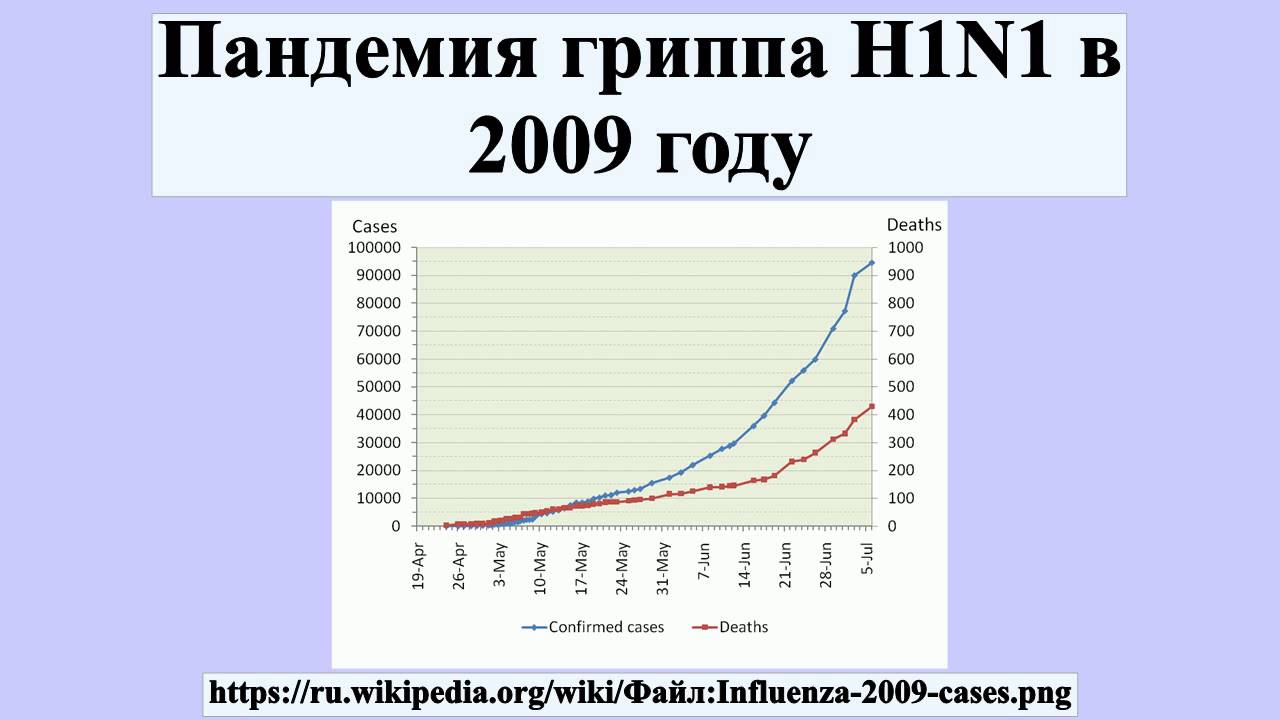 Пандемия гриппа H1N1 в 2009 году