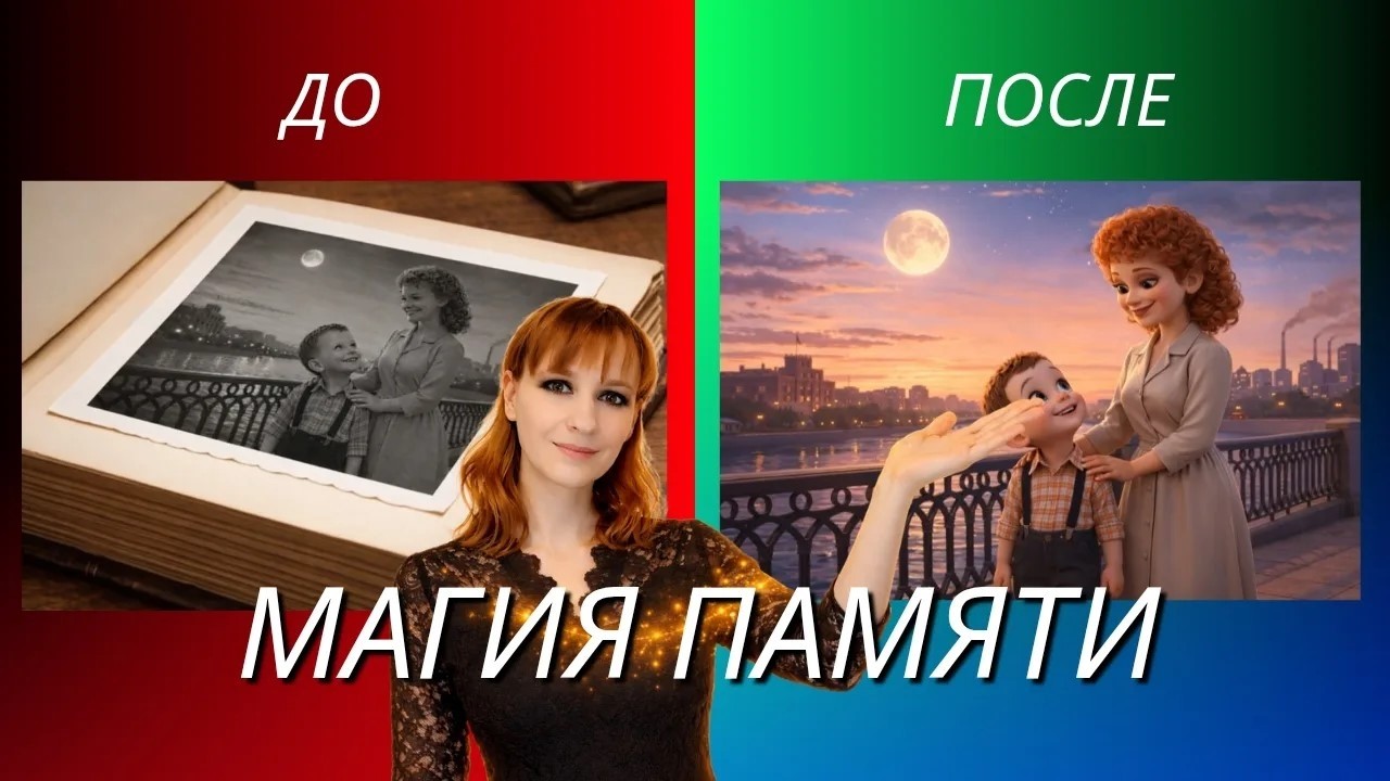 Оживление истории: как превратить старое фото в мультфильм и живое видео