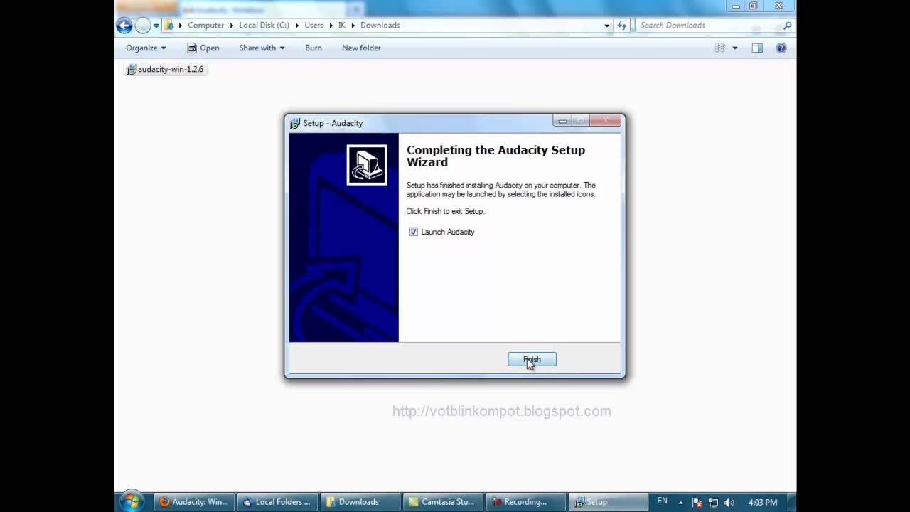 Знакомство с программой Audacity