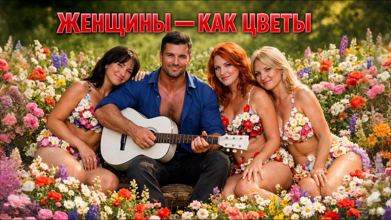 Шансон хит! Женщины  как цветы найди своё имя