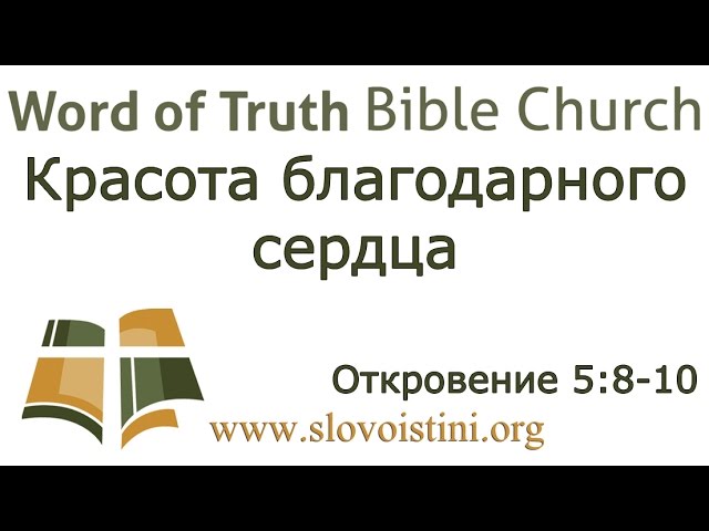 Откровение 31: Красота благодарного сердца