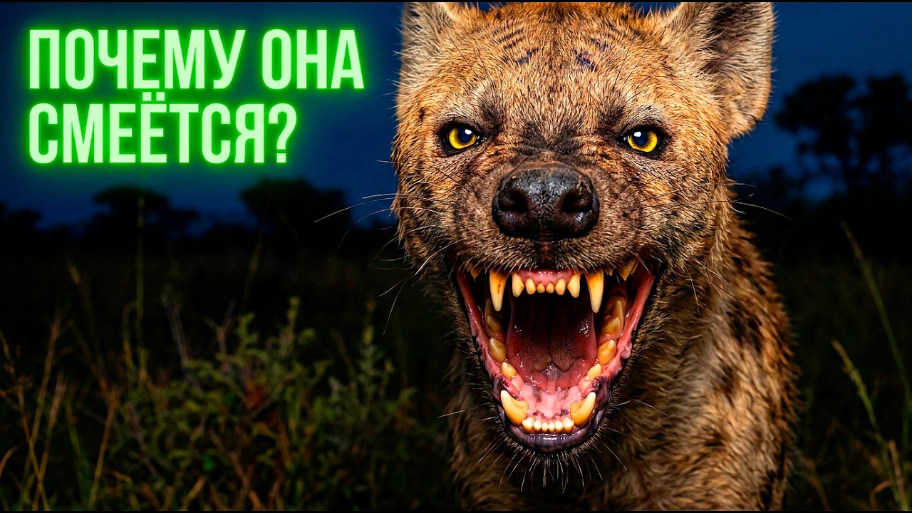 Почему ГИЕНА смеётся  и это не то что вы думаете
