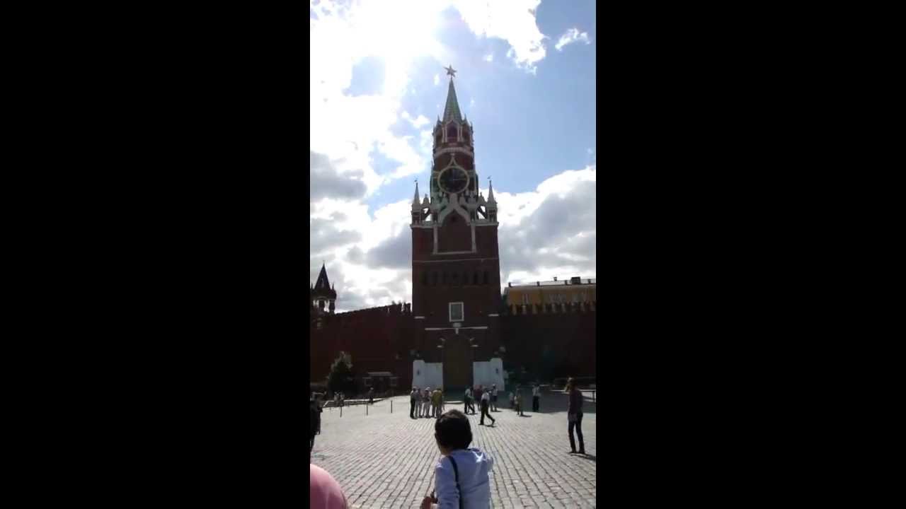 Бой курантов на Красной площади.Часть1