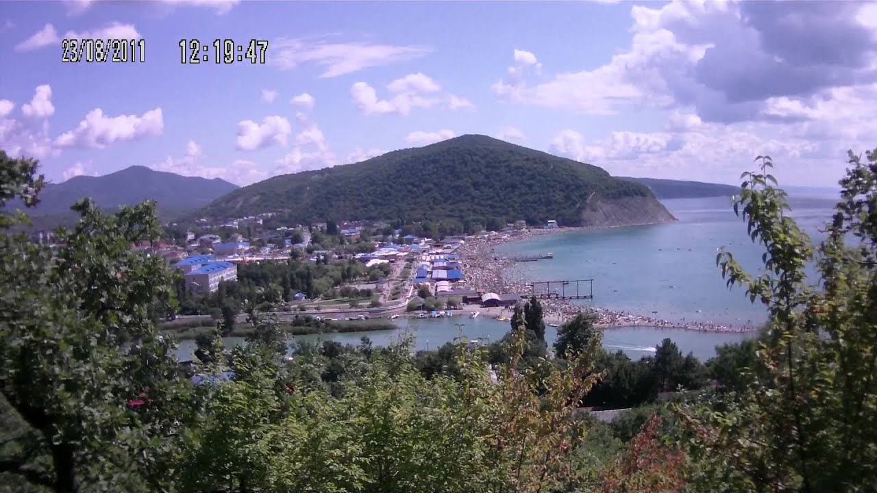 Архипо-Осиповка вид сверху с горы Верблюд