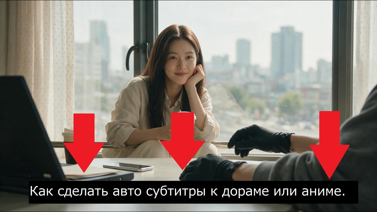 Как сделать автоматические субтитры к любой дораме или аниме