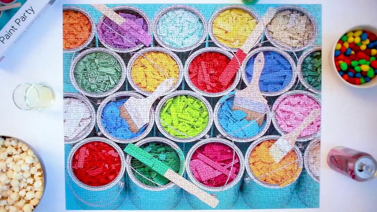 Пазл LEGO Paint Party - презентация