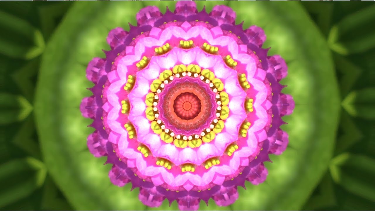  kaleidoscop  Animation films  анимационный клип  Mandala Relax  flower калейдоскоп