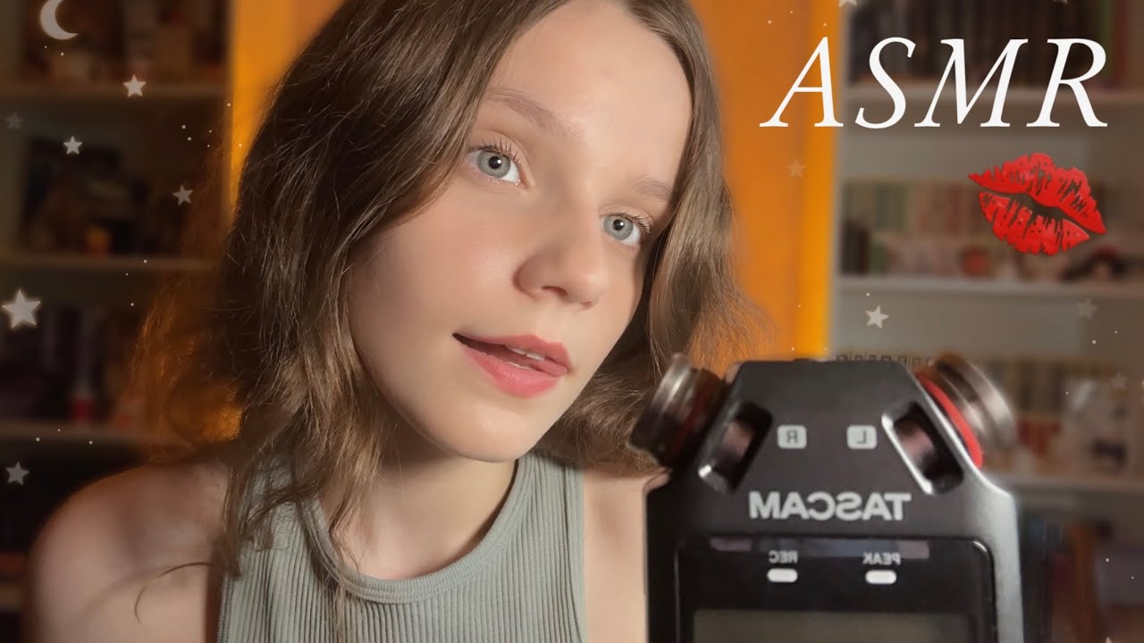 асмр влажные ЗВУКИ РТА и ДВИЖЕНИЯ РУК  asmr wet mouth sounds  hand movements