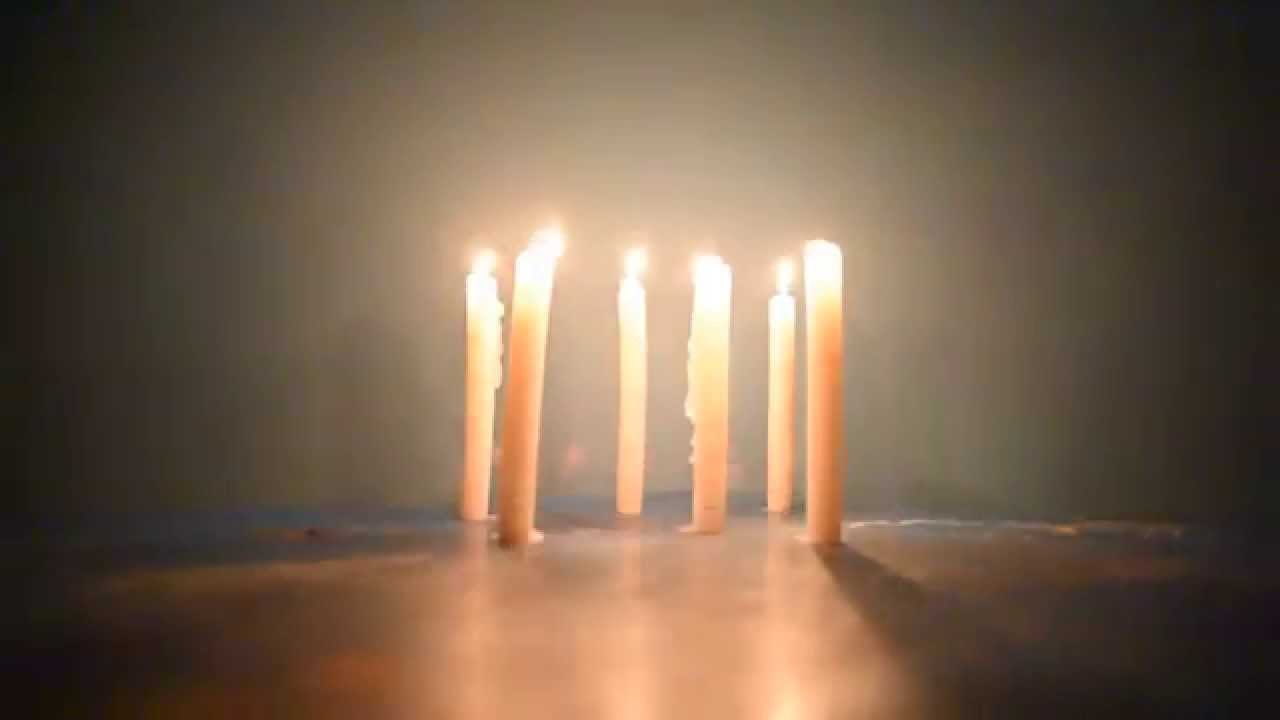 СВЕЧИ С ТЕКУЩИМ ВОСКОМ Футаж