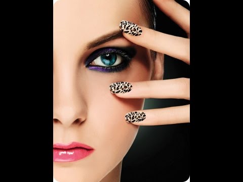 Леопардовый Маникюр - фото - 2019  leopard manicure