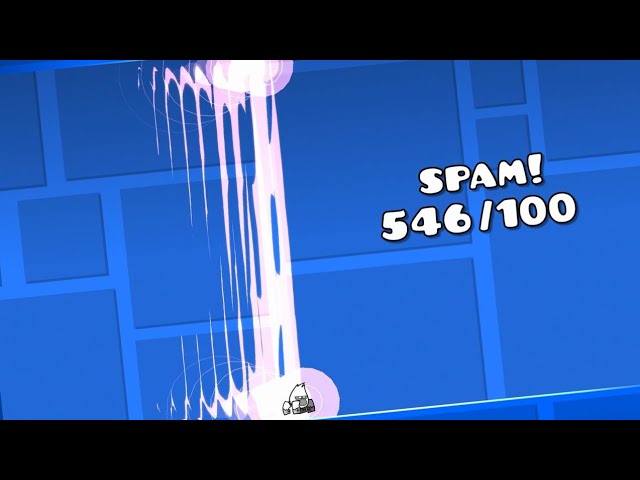 Прохожу спам уровни в гд. Geometry dash!!!