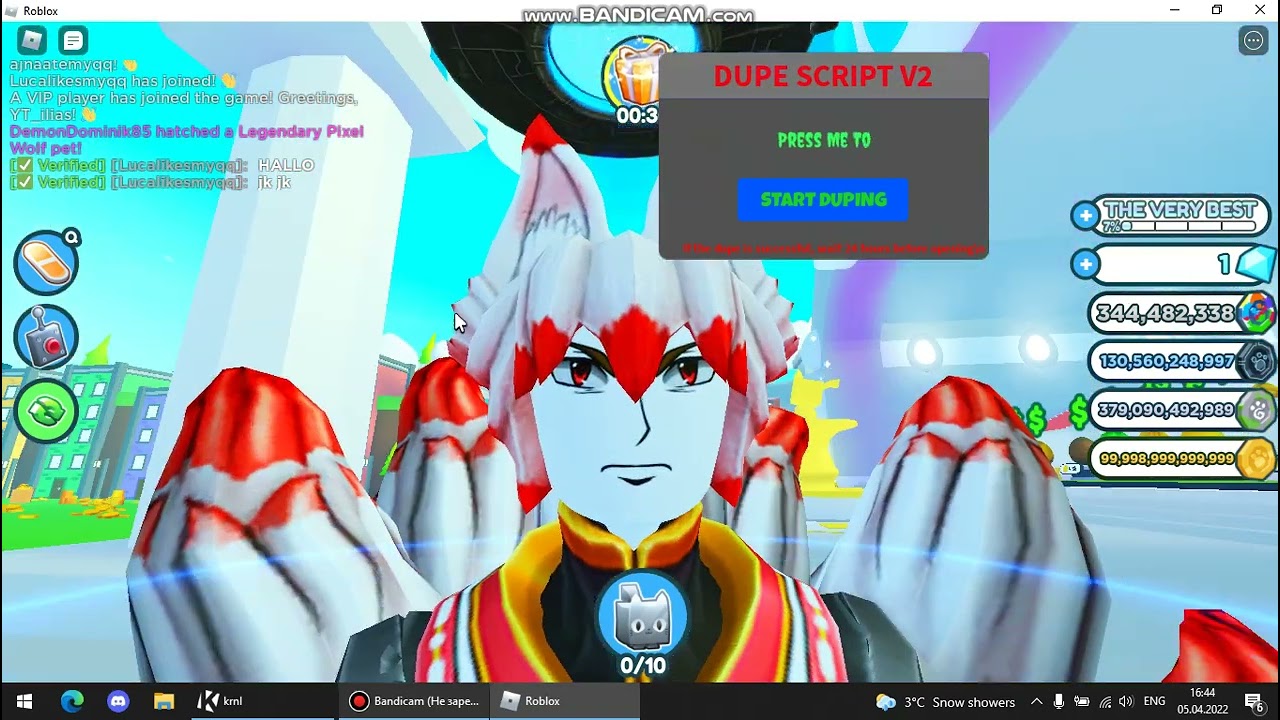Dupe Script Pet Simulator X