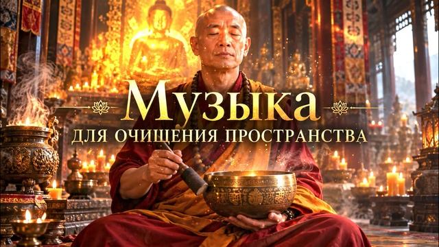 Эта МУЗЫКА МЕНЯЕТ АТМОСФЕРУ В ДОМЕ | Мощные Звуки Тибетских Чаш