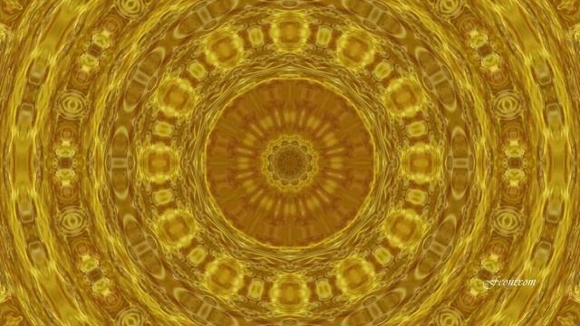 Золотая Мандала Благополучия и Процветания во всех сферах жизни. Медитация Частота Любви. 528 Гц.