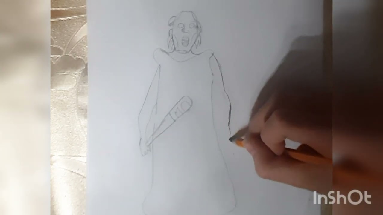 Как нарисовать Грэнни?