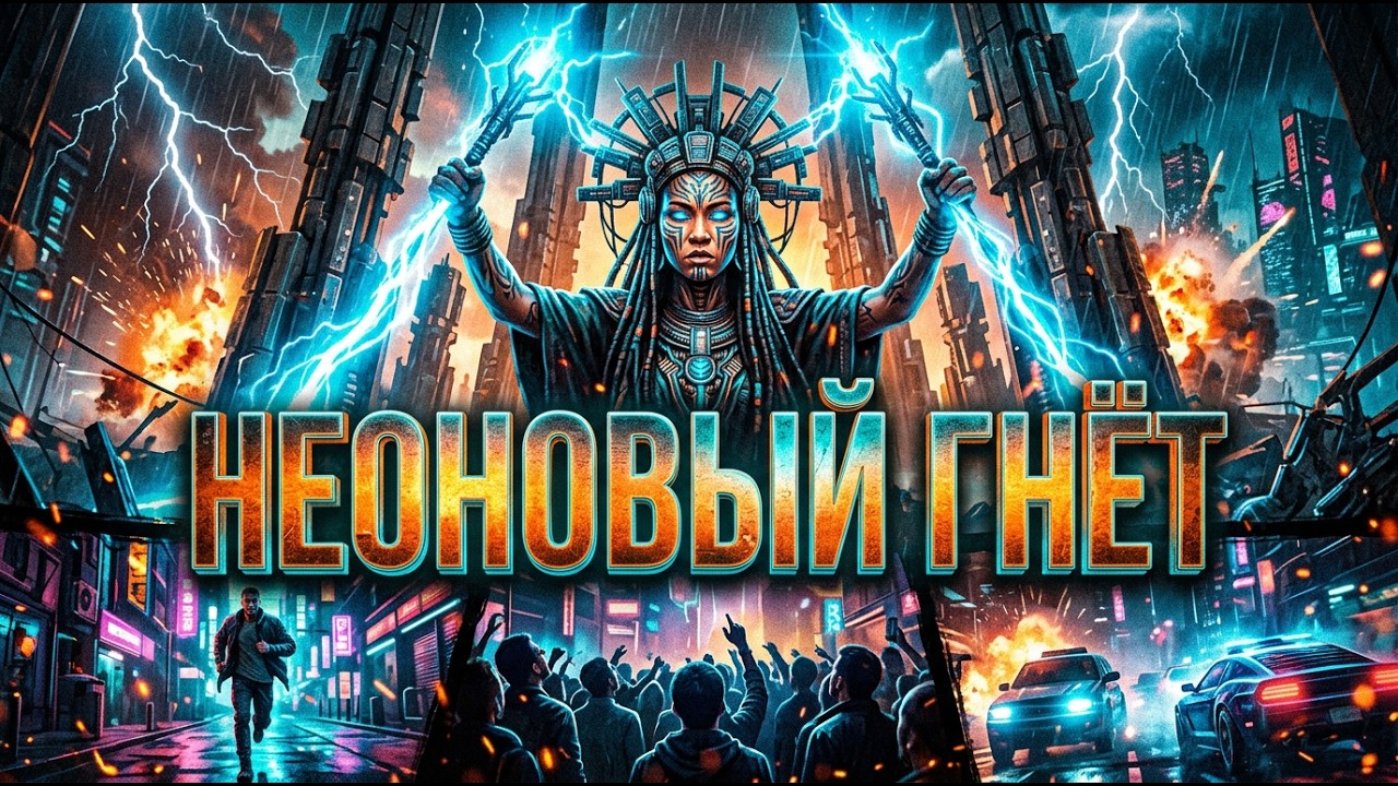 Неоновый Гнёт - Мощный Славянский Кибер-Фолк и Техно Рейв