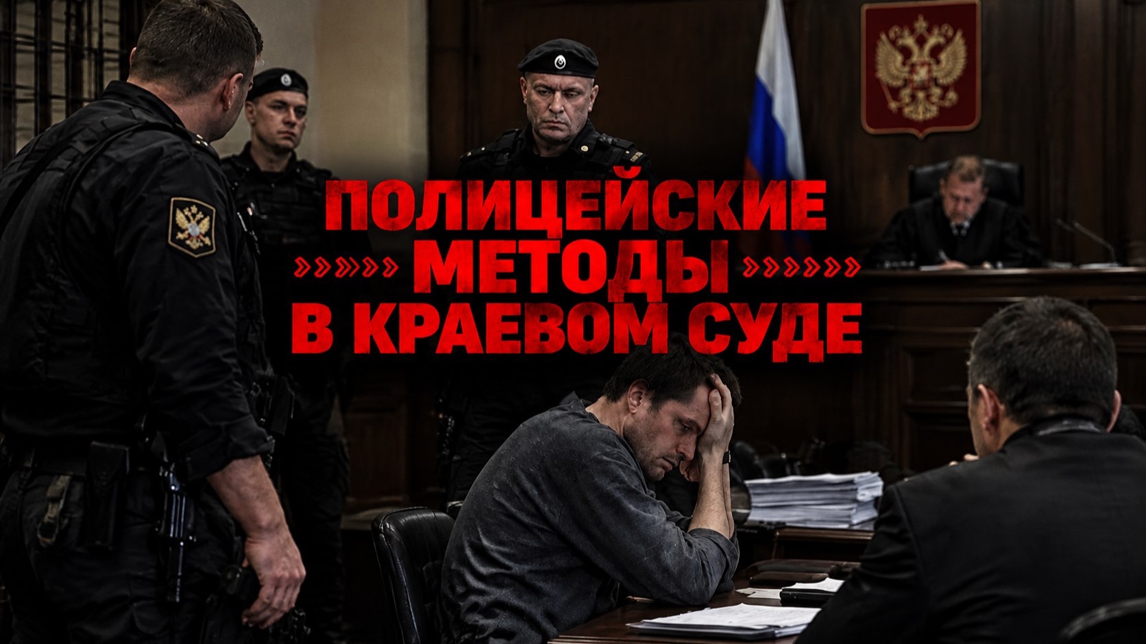 📌 Полицейские методы в Краевом суде.