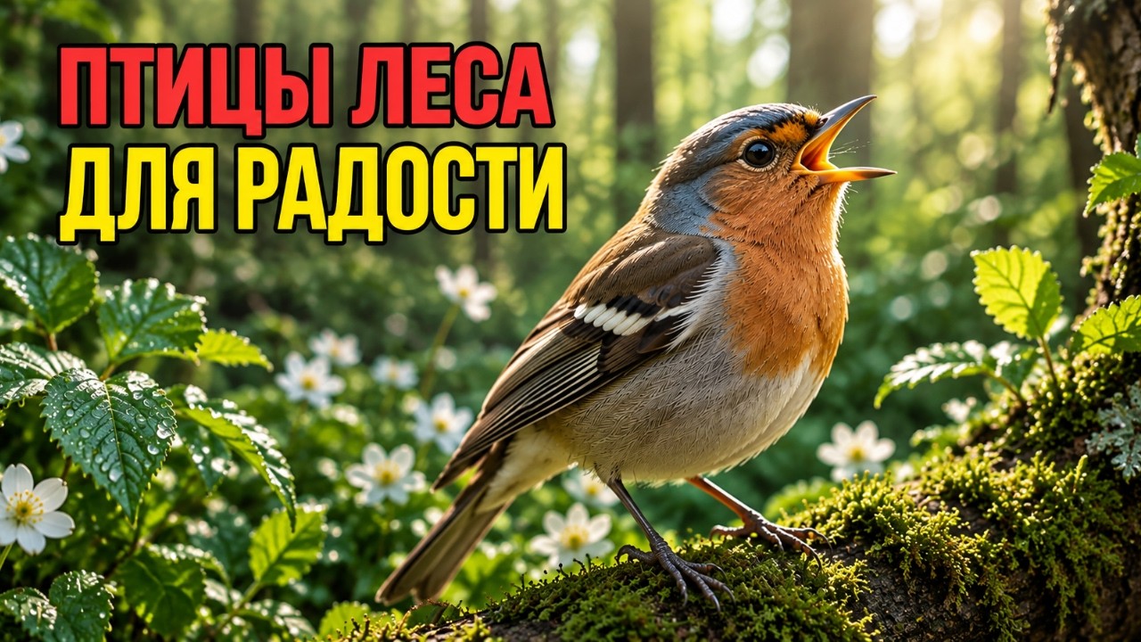 Божественное Пение Птиц и Красивая Природа Окажут Исцеляющее Действие на Здоровье