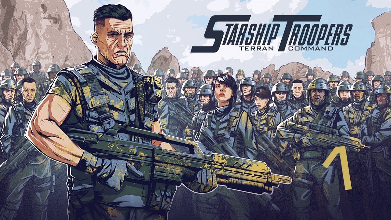 Starship Troopers -Terran Command  часть 1  Время гасить жуков!
