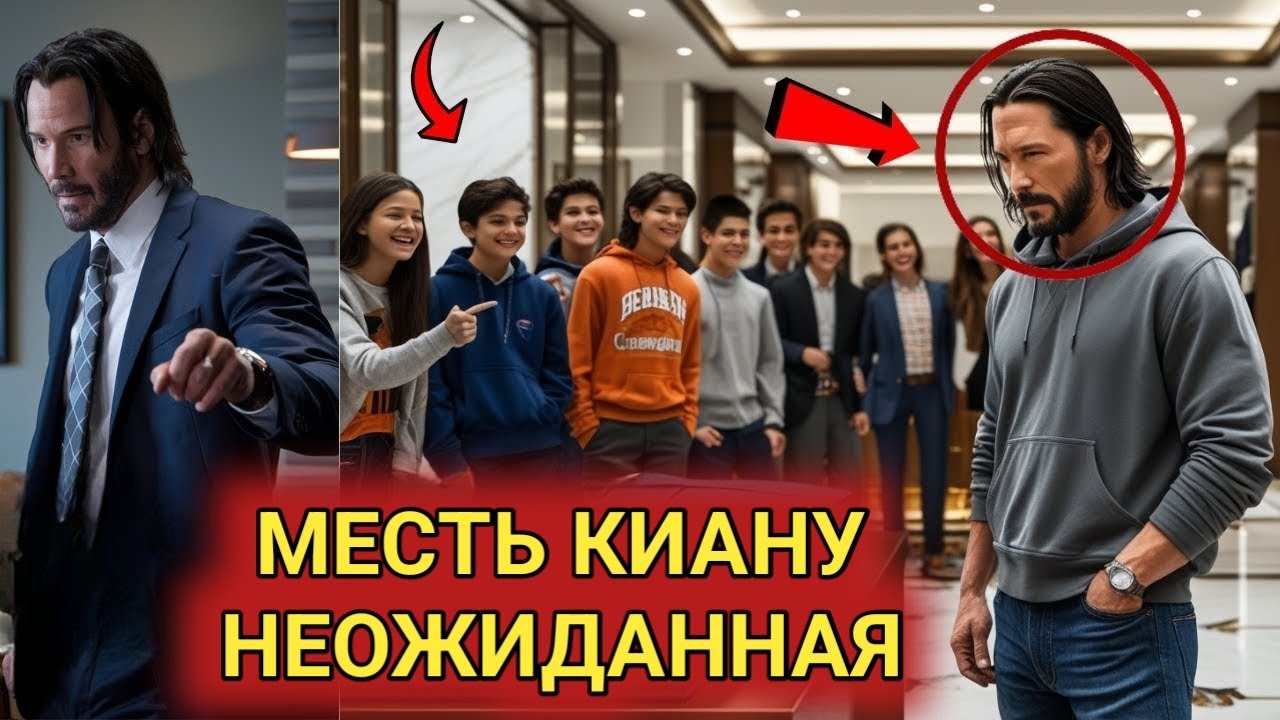 Подросток смеется над Киану Ривзом в бутике – ошеломлён, когда он покупает весь магазин!